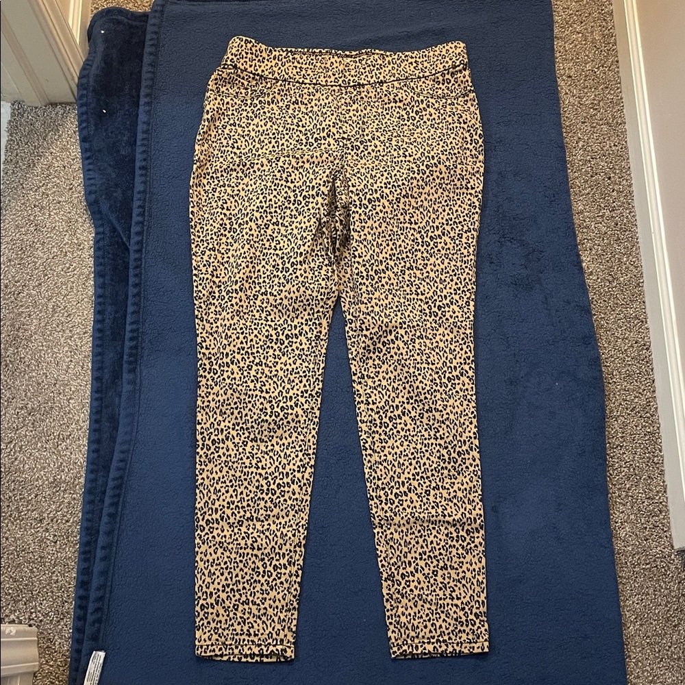 Nine West Leopard Print Pants